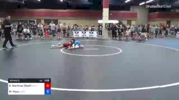 80 lbs Rr Rnd 5 - Krislynn Martinez (Ratliff), Maize Wrestling Club vs Maquelle Pace, Champions Wrestling Club