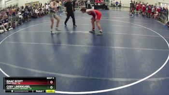 195 lbs Quarterfinals (8 Team) - Isaac Scott, Team Texas vs Cody Lindekugel, South Dakota Lightning