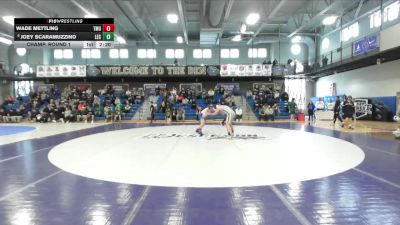 197 lbs Champ. Round 1 - Wade Mettling, Thomas More vs Joey Scaramuzzino, Lake Erie
