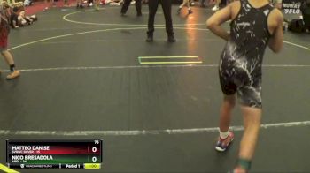 75 lbs Round 2 (4 Team) - Nico Bresadola, Ares vs Matteo Danise, SVRWC Silver