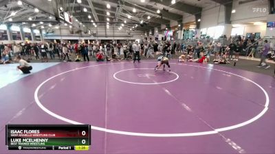 70 lbs Quarterfinal - Isaac Flores, West Amarillo Wrestling Club vs Luke McElhenny, Best Trained Wrestling