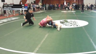 128A lbs Rr Rnd 1 - Lacey Teaken, Mohawk Valley Wrestling Club vs Joey Cappa, Alpha Girls, Esasd South