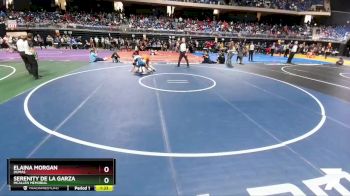 5A 138 lbs Semifinal - Elaina Morgan, Dumas vs Serenity De La Garza, McAllen Memorial