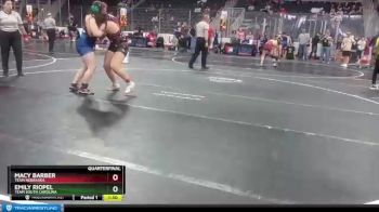 180 lbs Quarterfinal - Emily Riopel, Team South Carolina vs Macy Barber, Team Nebraska