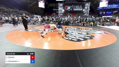 175 lbs Cons 64 #2 - Connor Diemel, IL vs Jon Schoenlein, WA