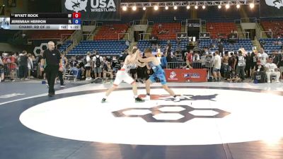 144 lbs Champ. Rd Of 32 - Wyatt Rock, New York vs Jeremiah Herron, Florida