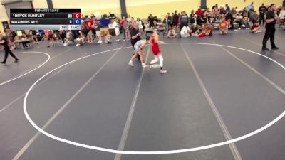 96 lbs Cons. Round 2 - Bryce Huntley, MN vs Maximus Aye, IL
