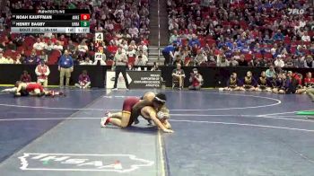 3A-144 lbs Champ. Round 1 - Henry Bagby, Urbandale vs Noah Kauffman, Ankeny