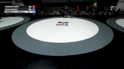 150 lbs Cameron James, IEWA - Inland Empire Wrestling Association vs Isaiah Mendez, TCWA - Tri-Counties Wrestling Association