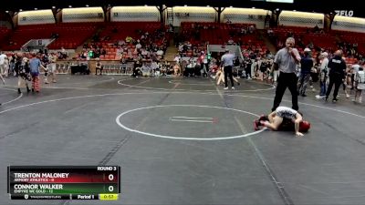 56 lbs Round 3 (8 Team) - Trenton Maloney, Armory Athletics vs Connor Walker, Empyre WC Gold