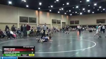 85 lbs Finals (2 Team) - Germain Johnson, Indiana Assassins vs Brody Ward, Tennessee Red