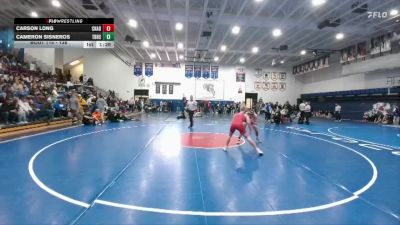 138 lbs Champ. Round 2 - Cameron Sisneros, Thunder Basin High School vs Carson Long, Chadron