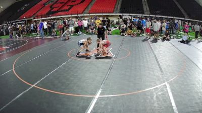 80 lbs Champ. Round 5 - Boone Dilley, Wisconsin vs Asher Beeson, Idaho