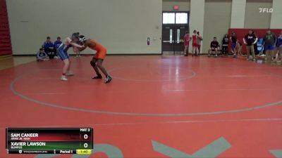 147 lbs Cons. Round 2 - Sam Caneer, Arab Jr. High vs Xavier Lawson, Bumpus