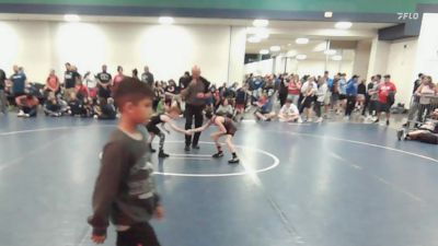 55 lbs Quarterfinal - Cannon Eckhardt, GA vs Kolton Smith, FL