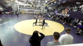 215 lbs Champ. Round 2 - Caden Phillips, Butte vs Damen Furthmyre, Great Falls High/MSDB, MT