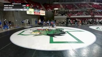 150 lbs Round 1 (16 Team) - Brady Miller, Leander vs James Deas, Azle