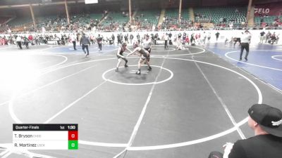 137 lbs Quarterfinal - Tyler Bryson, Choctaw vs Reyes Martinez, Lockjaw WC