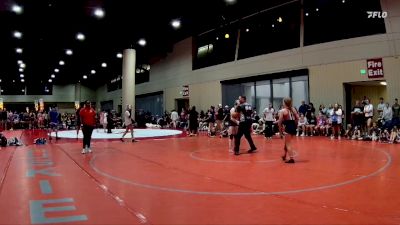 110 lbs Quarterfinals (8 Team) - Sarah Vehar, AR- 15 Pink vs Sophia Lee, Patriot WC- White