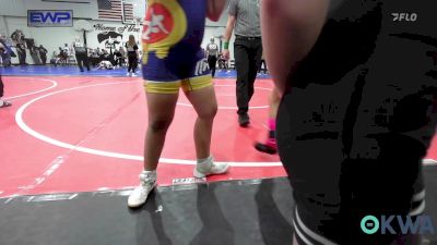 69-72 lbs Rr Rnd 1 - Aliyah Golden, Wyandotte Youth Wrestling vs Breea Florez, Sperry Wrestling Club