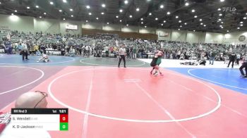 130 lbs Rr Rnd 3 - Saylor Wendell, Elko WC vs Kaitlyn Delatorre-Jackson, Predators WC