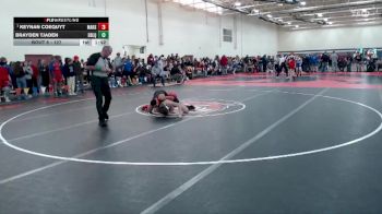 127 lbs Champ. Round 1 - Keynan Coequyt, Marshall vs Brayden Tjaden, Dawson-Boyd - Lac Qui Parle - Montevideo United