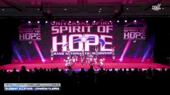 Element Allstars - Crimson Flames [2026 L1 Youth - Flex - D2 Day 2] 2026 Spirit of Hope Grand Nationals