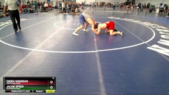 174 lbs Cons. Round 3 - Jacob Speed, Elizabethtown vs Owen Windram, Cortland State