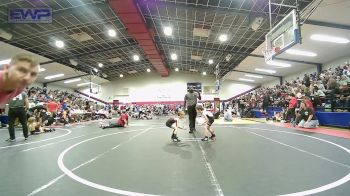 43 lbs Round Of 16 - Odin Douglas, Skiatook Youth Wrestling vs Alex Korte, Wagoner Takedown Club