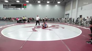 75 lbs Rr Rnd 2 - Tayven Kem, CTWHALE Narwhal - EL vs Griffin Rodriguez, ELITE NJ BLUE - EL