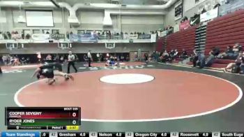 285 lbs Cons. Round 2 - Ryder Jones, Tualatin vs Cooper Sevigny, Franklin