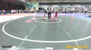 58 lbs Consi Of 32 #2 - Maverick Lederer, Prescott Valley Bighorns vs Wyatt Johnson, Fallon Outlaws Wrestling Club