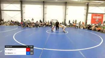 66 kg Consolation - Bryson Vaughn, Lost Boys Wrestling Club vs Mason Basara, Northampton Area WC