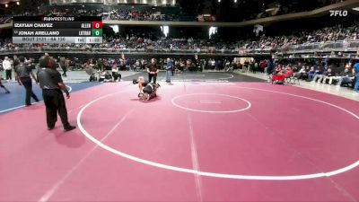 6A 120 lbs Quarterfinal - Jonah Arellano, Austin Lake Travis vs Izayiah Chavez, Allen