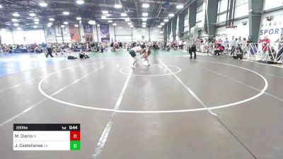 220 lbs Consi Of 16 #2 - Michael Diorio, RI vs Jordan Castellanos, GA