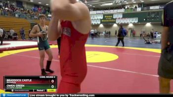 126 lbs Cons. Round 3 - Oscar Mendoza, Santa Ana vs Brendan Hernandez, Kellis