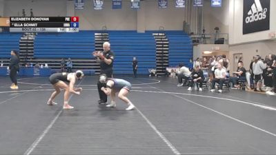 138 lbs Champ. Round 1 - Elizabeth Donovan, Presbyterian vs Ella Schmit, Iowa