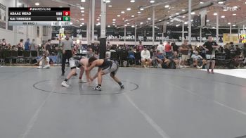 154 lbs Rr Rnd 1 - Asaac Mead, Homegrown White - HSC vs Kai Tiringer, VHW Blue - HSC