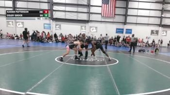 144 lbs Allday - Kaiden Patterson, CENTERVILLE WRESTLING CLUB vs Colby Groce, 84 ATHLETES