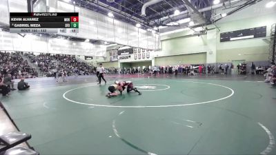 132 lbs Cons. Round 1 - Kevin Alvarez, MONROE vs Gabriel Meza, SAN FERNANDO