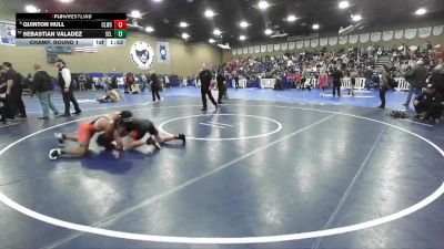 138 lbs Champ. Round 1 - Sebastian Valadez, Selma vs Quinton Hull, Clovis West