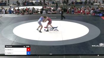 182 lbs Rnd Of 64 - Stetson Davis, Wyoming vs Caleb Dalke, Oregon