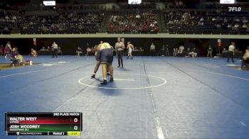 285 lbs 3rd Place Match - Walter West, Luther vs Josh Woodrey, Augustana (IL)