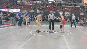 G - 155 lbs Champ. Round 2 - Kara Jones, Conrad (Girls) vs Brooke Werth, Shepherd (Girls)
