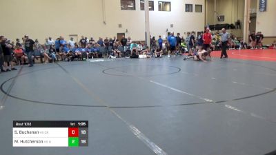 160 lbs Rr Rnd 2 - Story Buchanan, HS Camp Reynolds vs Mario Hutcherson, HS Hutchy Hammers