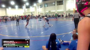 140 lbs Semis & Wb (16 Team) - Abigale Holtz, Nebraska Widow Makers vs Addison Flores, Indiana Smackdown Girls