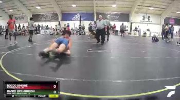 170 lbs Round 2 (6 Team) - Dante Richardson, Iron Faith Grappling vs Rocco Simone, Mayo Quanchi