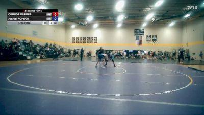 120 - 126 lbs Semifinal - Connor Farmer, Invictus vs Julius Hopson, Purler Wrestling Club