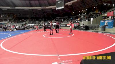 80 lbs Round Of 16 - Jacob Saunders, FIGHT CLUB vs Chase Jacobs, Michigan West Wrestling Club