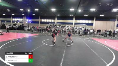 130 lbs Round Of 32 - Setsianna Kraynak, AB Miller vs Jameslyn Wilson, Rancho Bernardo WC